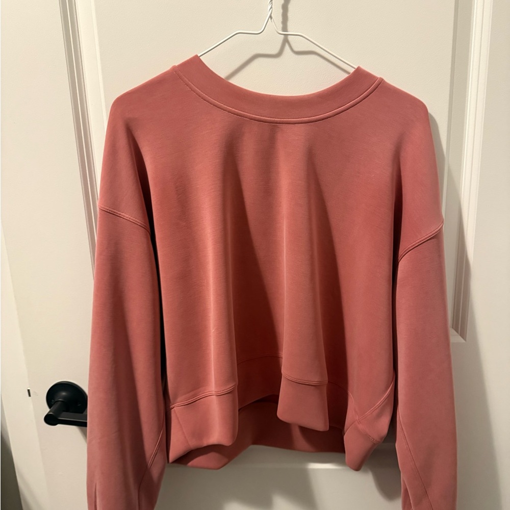 lululemon athletica Coral Crew Neck Sweater